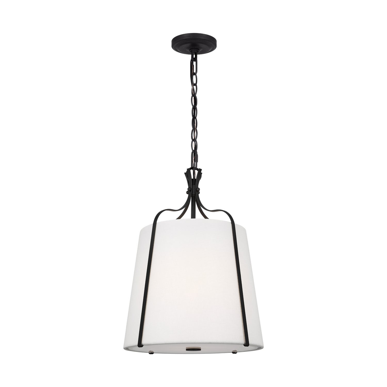 Visual Comfort Studio - AP1241SMS - One Light Pendant - Leander - Smith Steel