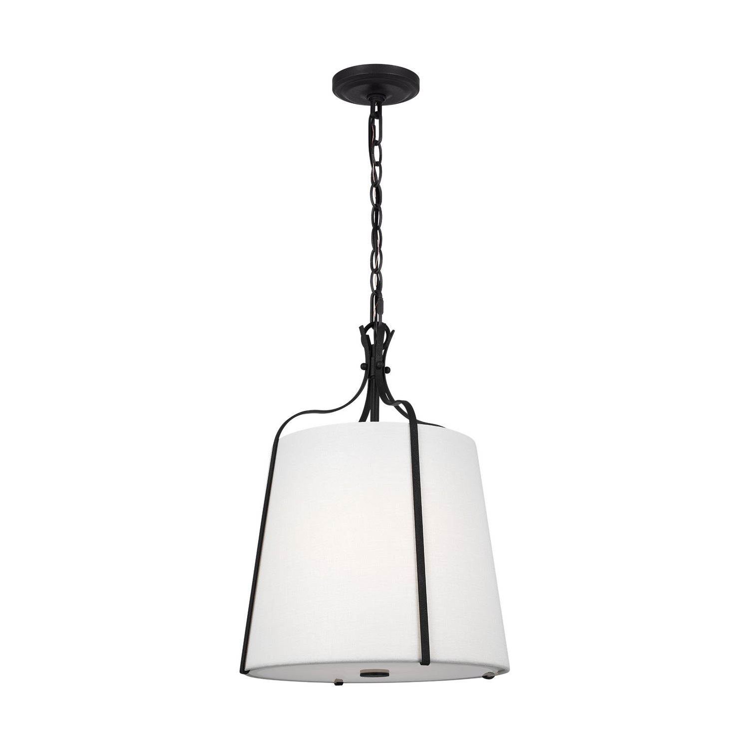 Visual Comfort Studio - AP1241SMS - One Light Pendant - Leander - Smith Steel