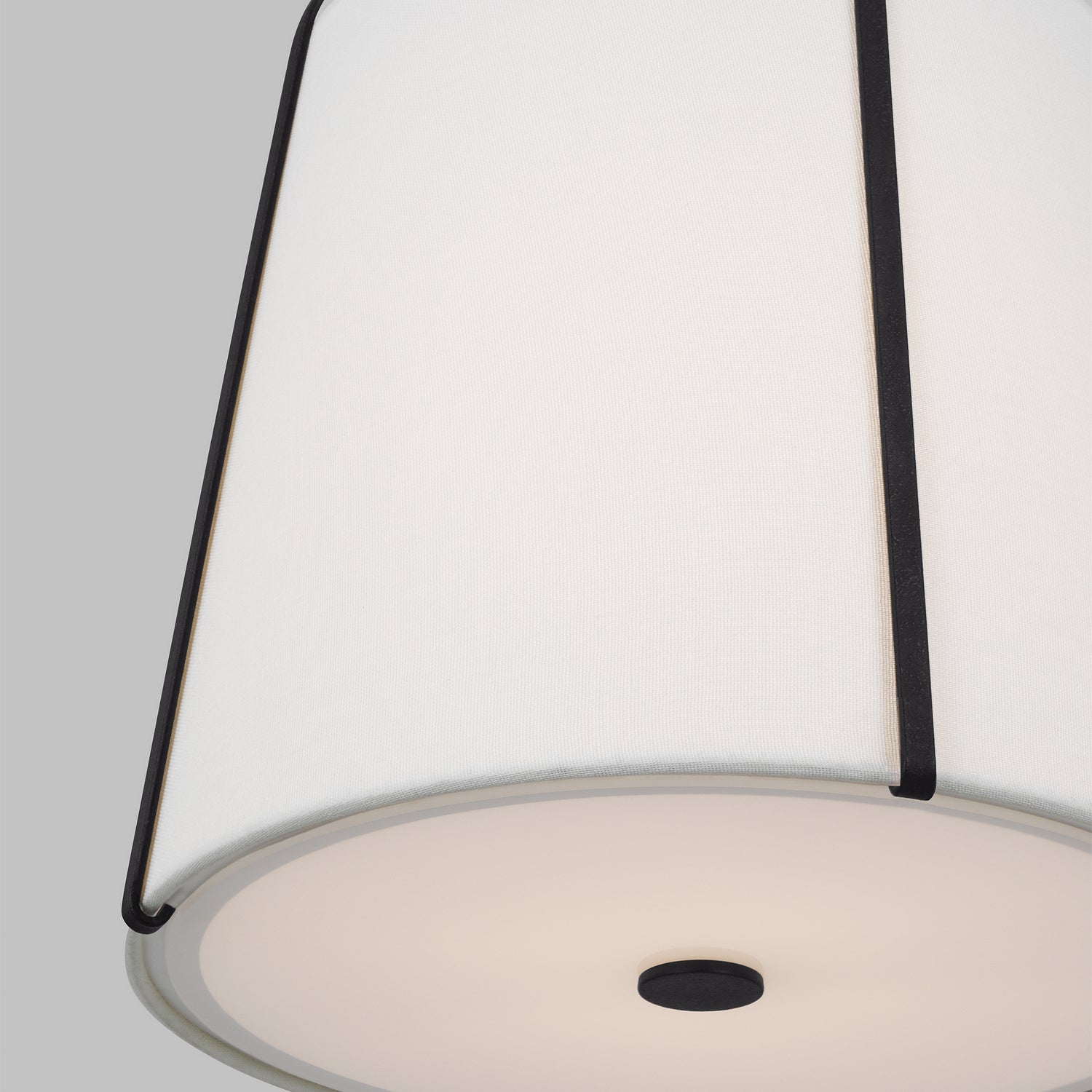 Visual Comfort Studio - AP1241SMS - One Light Pendant - Leander - Smith Steel