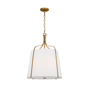 Visual Comfort Studio - AP1253ADB - Three Light Pendant - Leander - Antique Gild