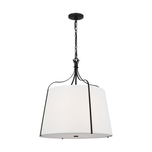 Visual Comfort Studio - AP1264SMS - Four Light Pendant - Leander - Smith Steel