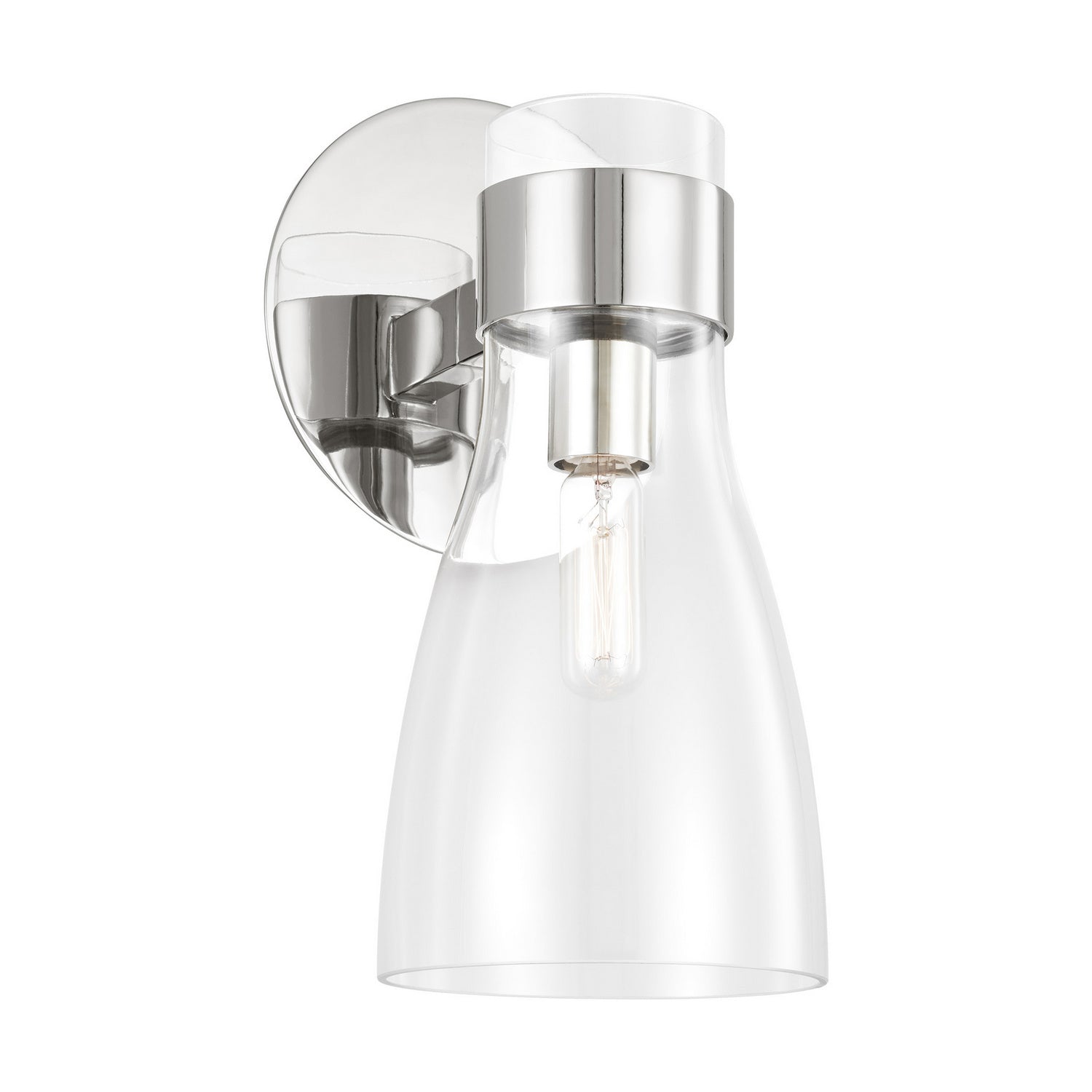 Visual Comfort Studio - AEV1001PN - One Light Bath Fixture - Moritz - Polished Nickel