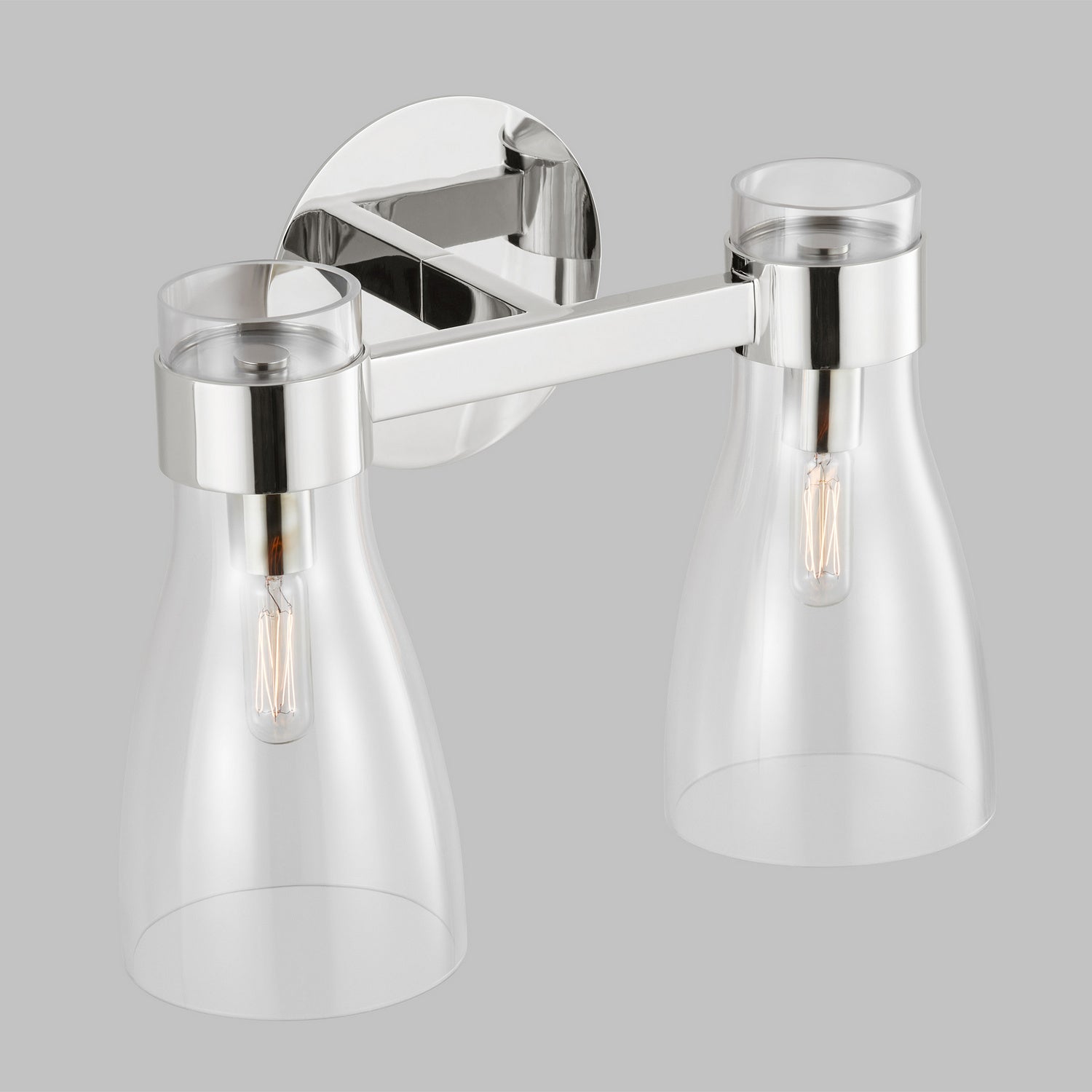 Visual Comfort Studio - AEV1002PN - Two Light Bath Fixture - Moritz - Polished Nickel