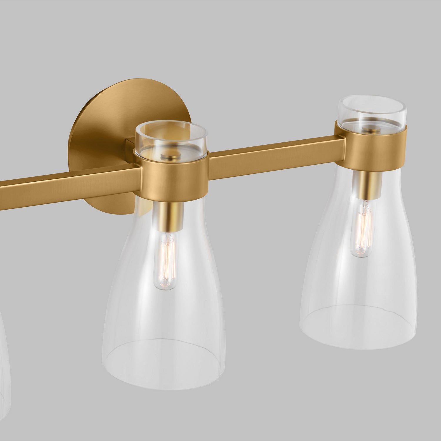 Visual Comfort Studio - AEV1003BBS - Three Light Bath Fixture - Moritz - Burnished Brass