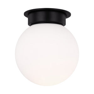 Visual Comfort Studio - KF1101MBK - One Light Flush Mount - Nodes - Midnight Black