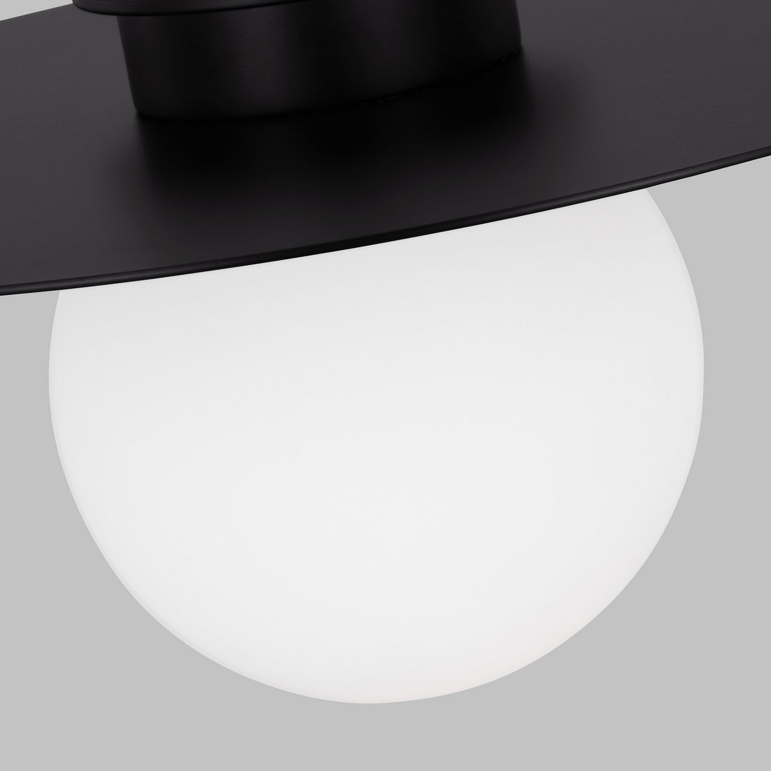 Visual Comfort Studio - KF1101MBK - One Light Flush Mount - Nodes - Midnight Black