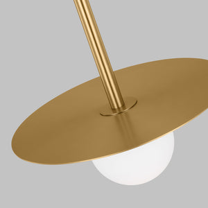 Visual Comfort Studio - KP1141BBS - One Light Pendant - Nodes - Burnished Brass