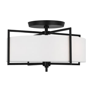 Visual Comfort Studio - CF1113AI - Three Light Semi-Flush Mount - Perno - Aged Iron