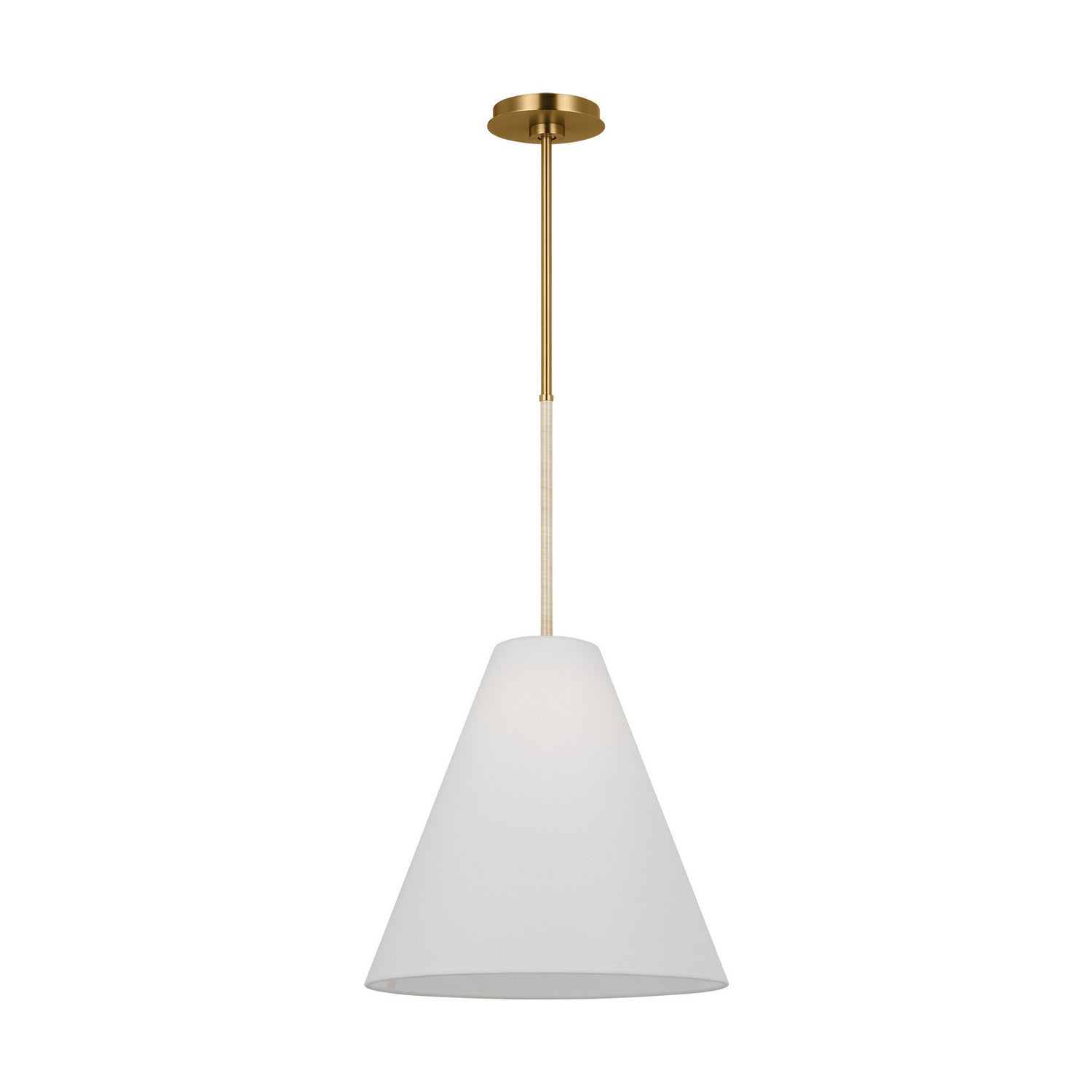 Visual Comfort Studio - AEP1051BBS - One Light Pendant - Remy - Burnished Brass