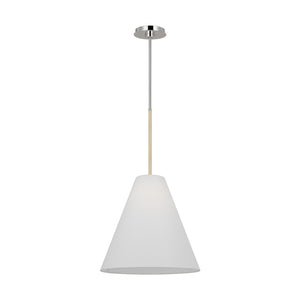 Visual Comfort Studio - AEP1051PN - One Light Pendant - Remy - Polished Nickel