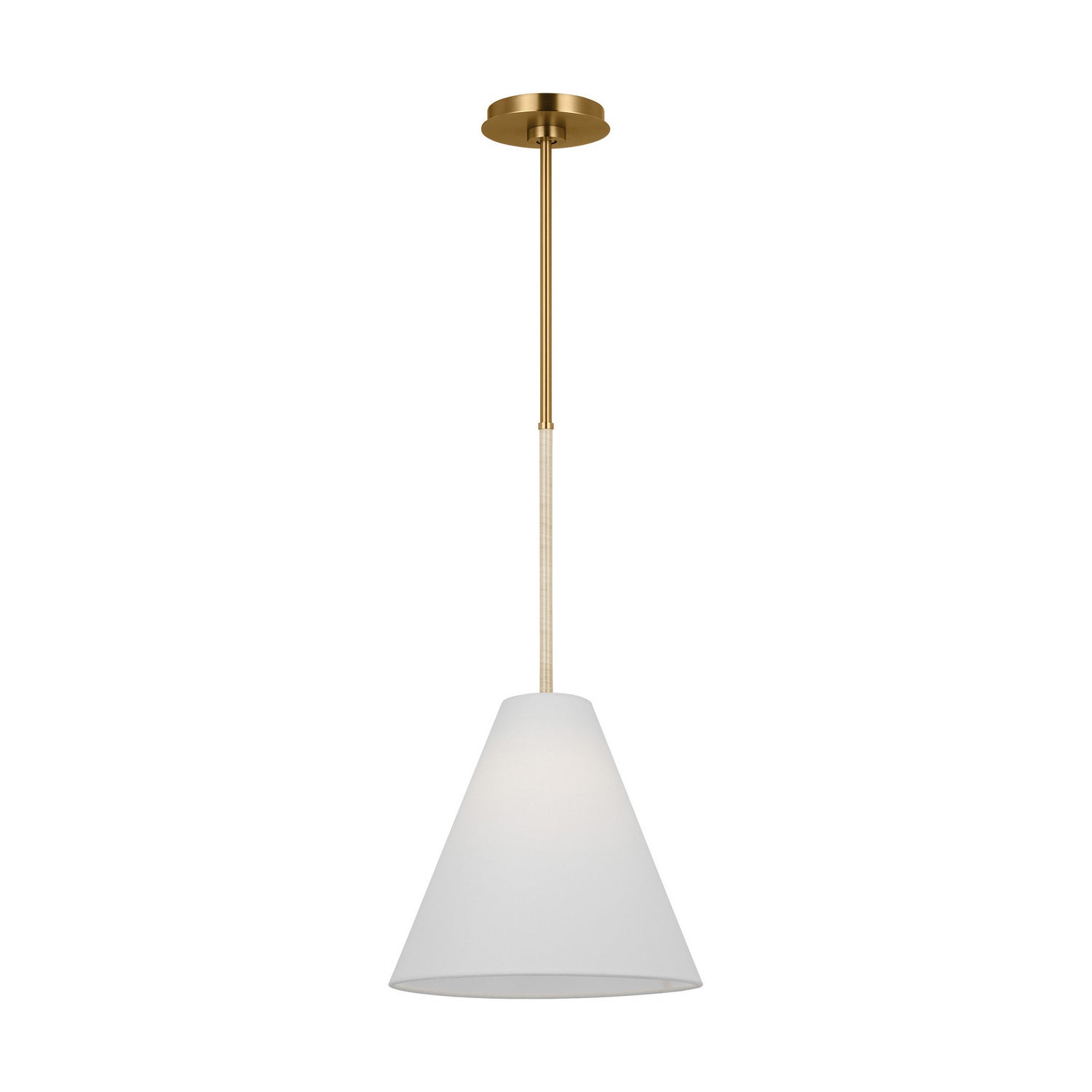 Visual Comfort Studio - AEP1061BBS - One Light Pendant - Remy - Burnished Brass