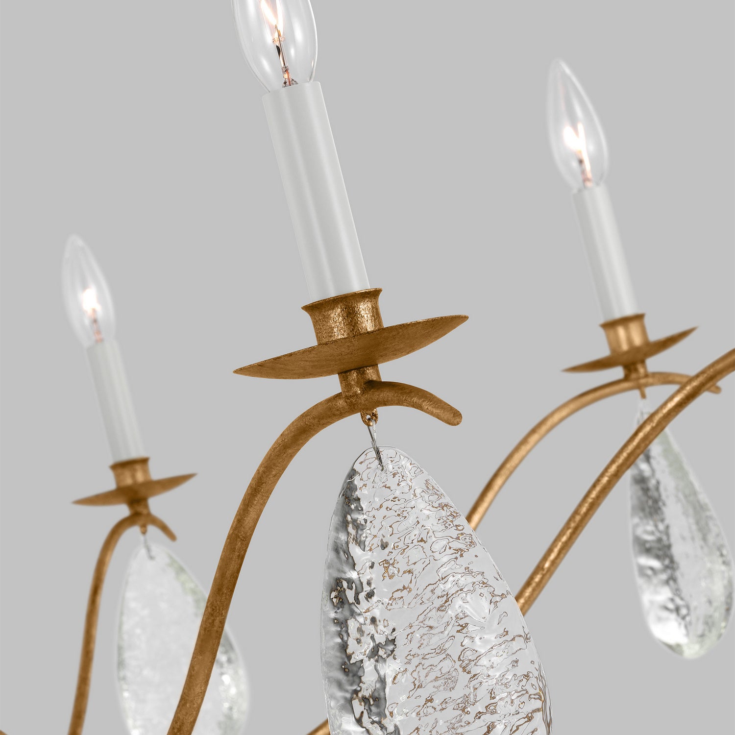 Visual Comfort Studio - CC1598ADB - Eight Light Chandelier - Shannon - Antique Gild