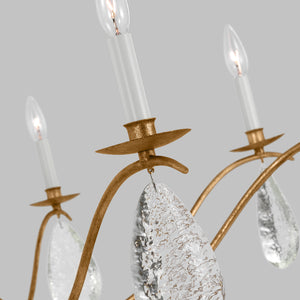 Visual Comfort Studio - CC1598ADB - Eight Light Chandelier - Shannon - Antique Gild