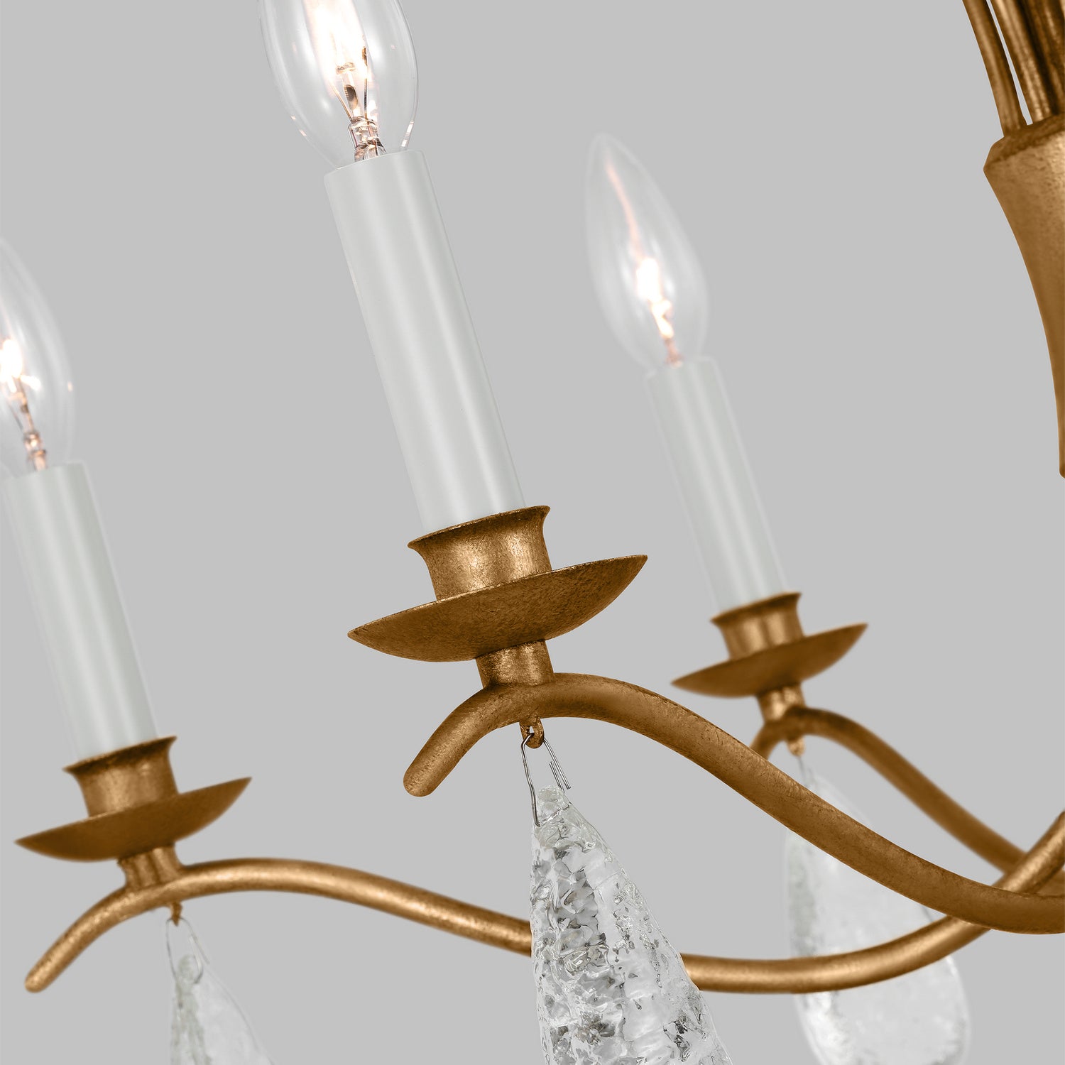 Visual Comfort Studio - CC1616ADB - Six Light Chandelier - Shannon - Antique Gild