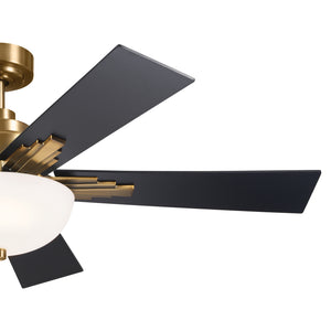 Kichler - 300345BNB - 52"Ceiling Fan - Vinea - Brushed Natural Brass