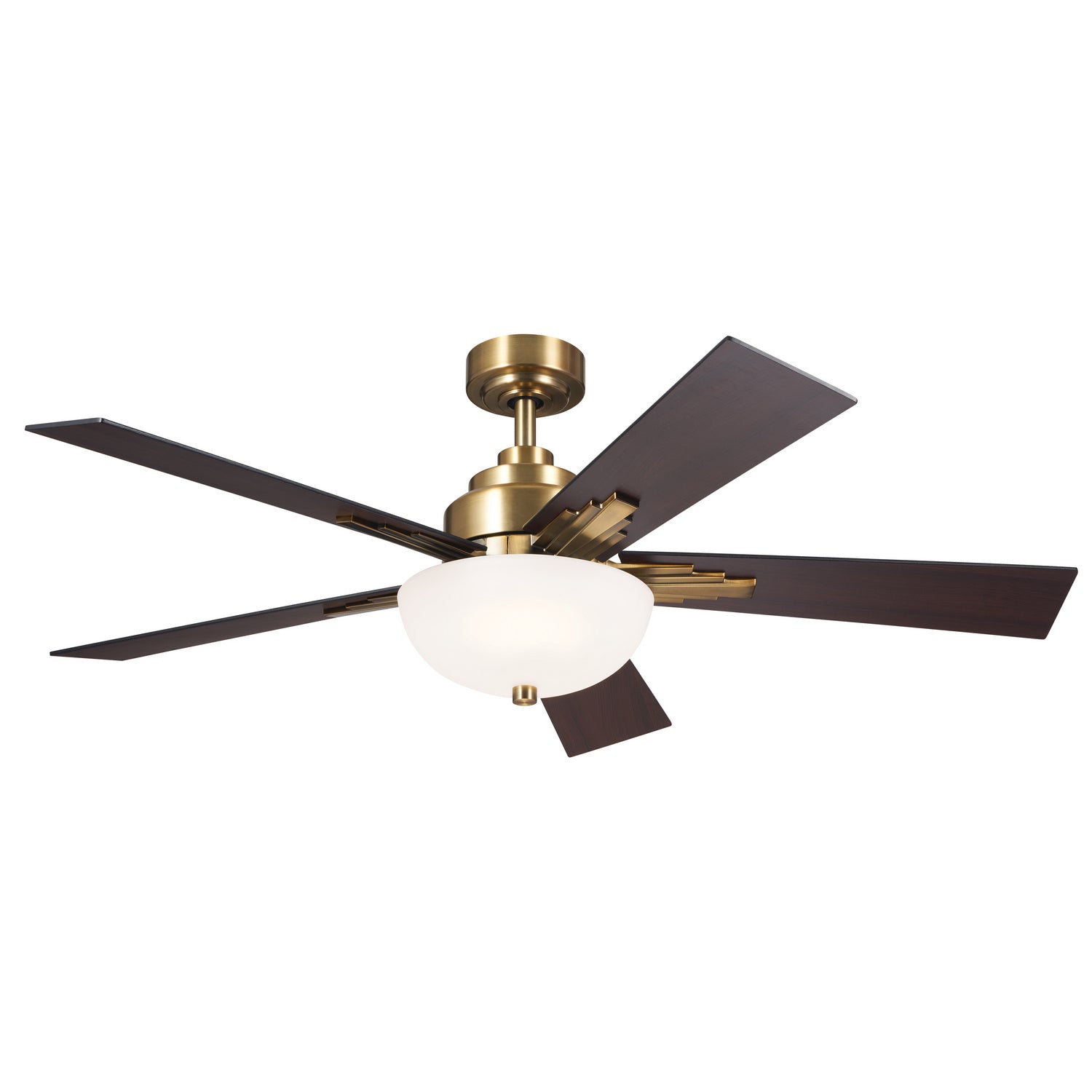 Kichler - 300345BNB - 52"Ceiling Fan - Vinea - Brushed Natural Brass