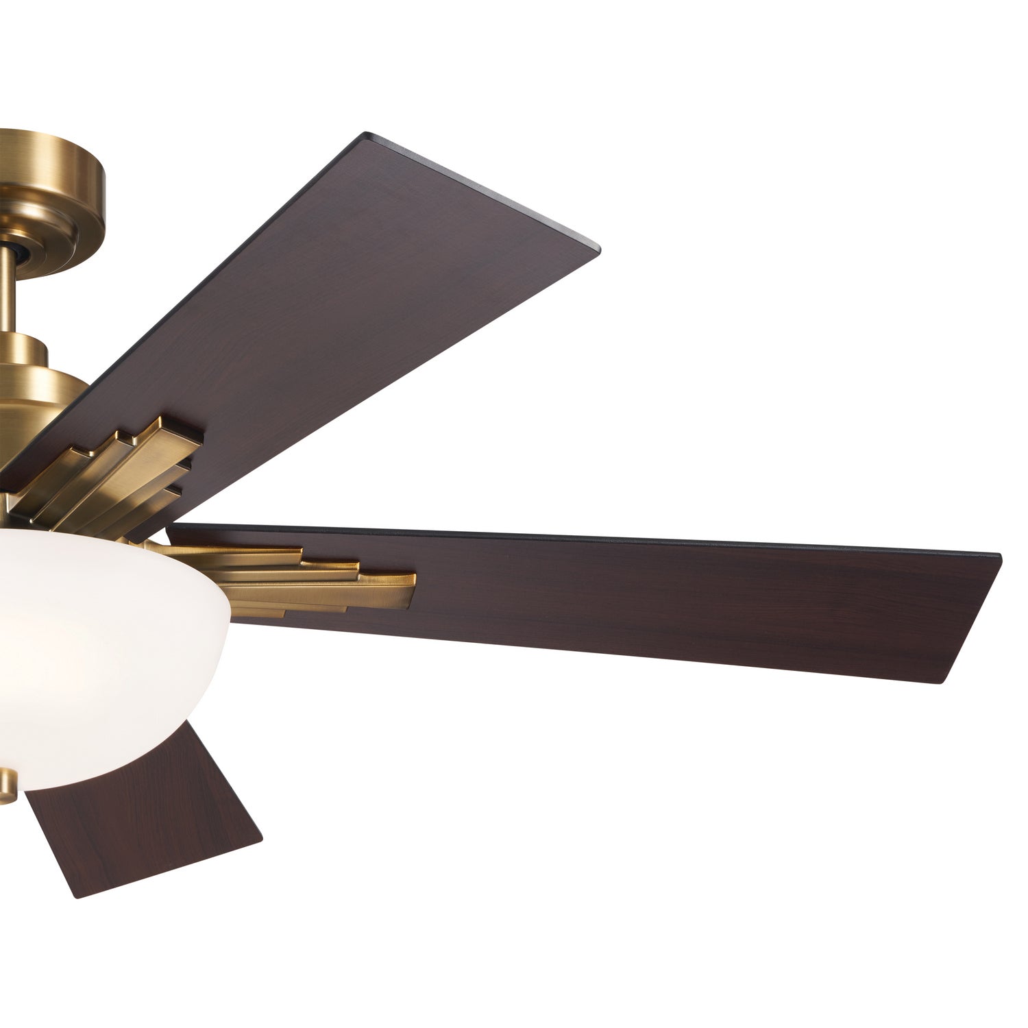 Kichler - 300345BNB - 52"Ceiling Fan - Vinea - Brushed Natural Brass