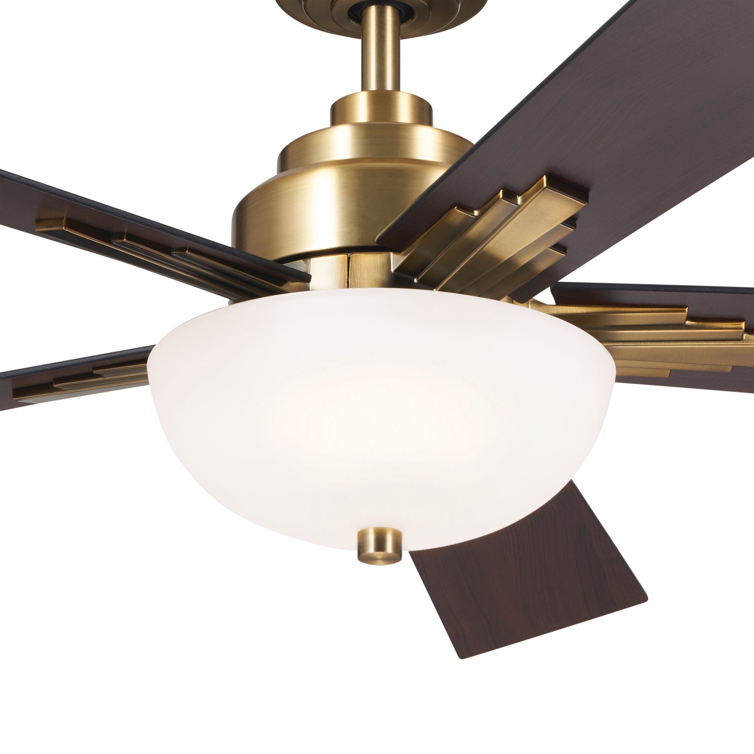 Kichler - 300345BNB - 52"Ceiling Fan - Vinea - Brushed Natural Brass