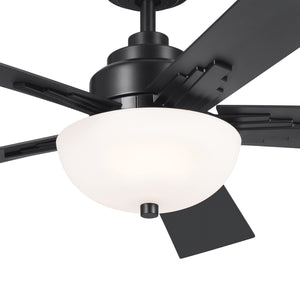 Kichler - 300345SBK - 52"Ceiling Fan - Vinea - Satin Black