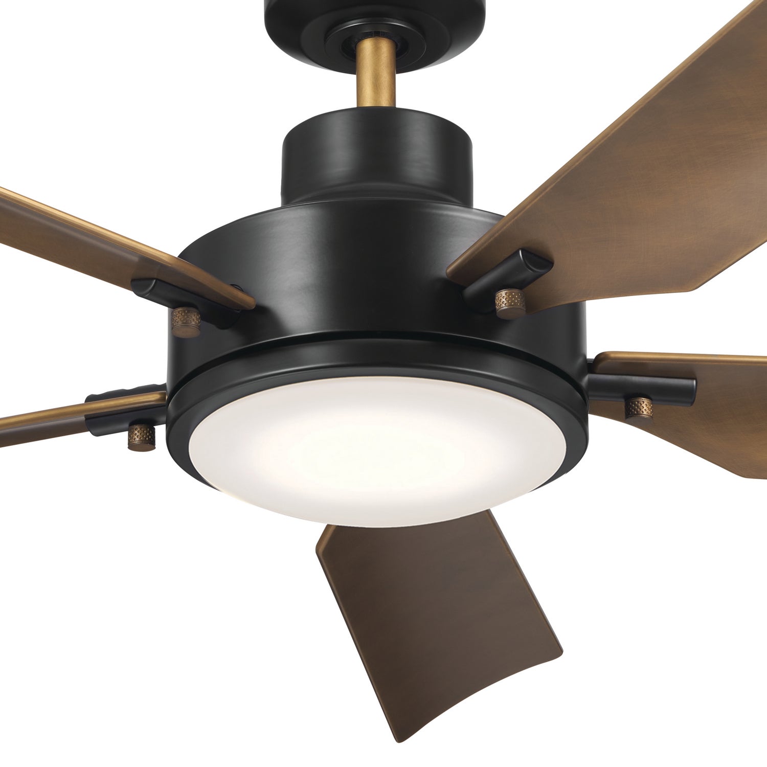 Kichler - 330057SBK - 56"Ceiling Fan - Guardian - Satin Black