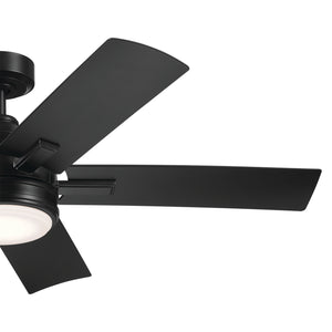 Kichler - 310075SBK - 52"Ceiling Fan - Tide - Satin Black