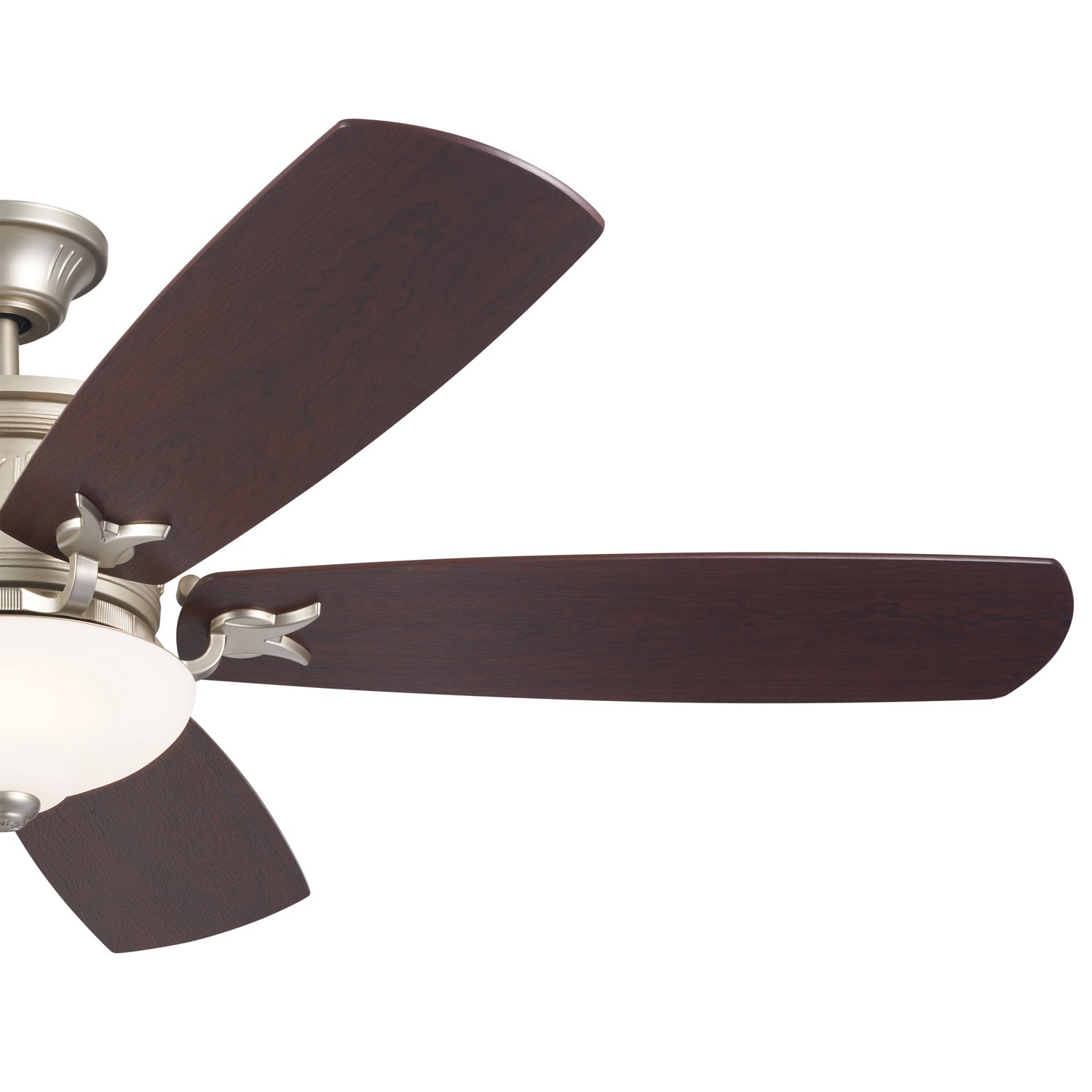 Kichler - 300325NI - 56"Ceiling Fan - Crescent - Brushed Nickel