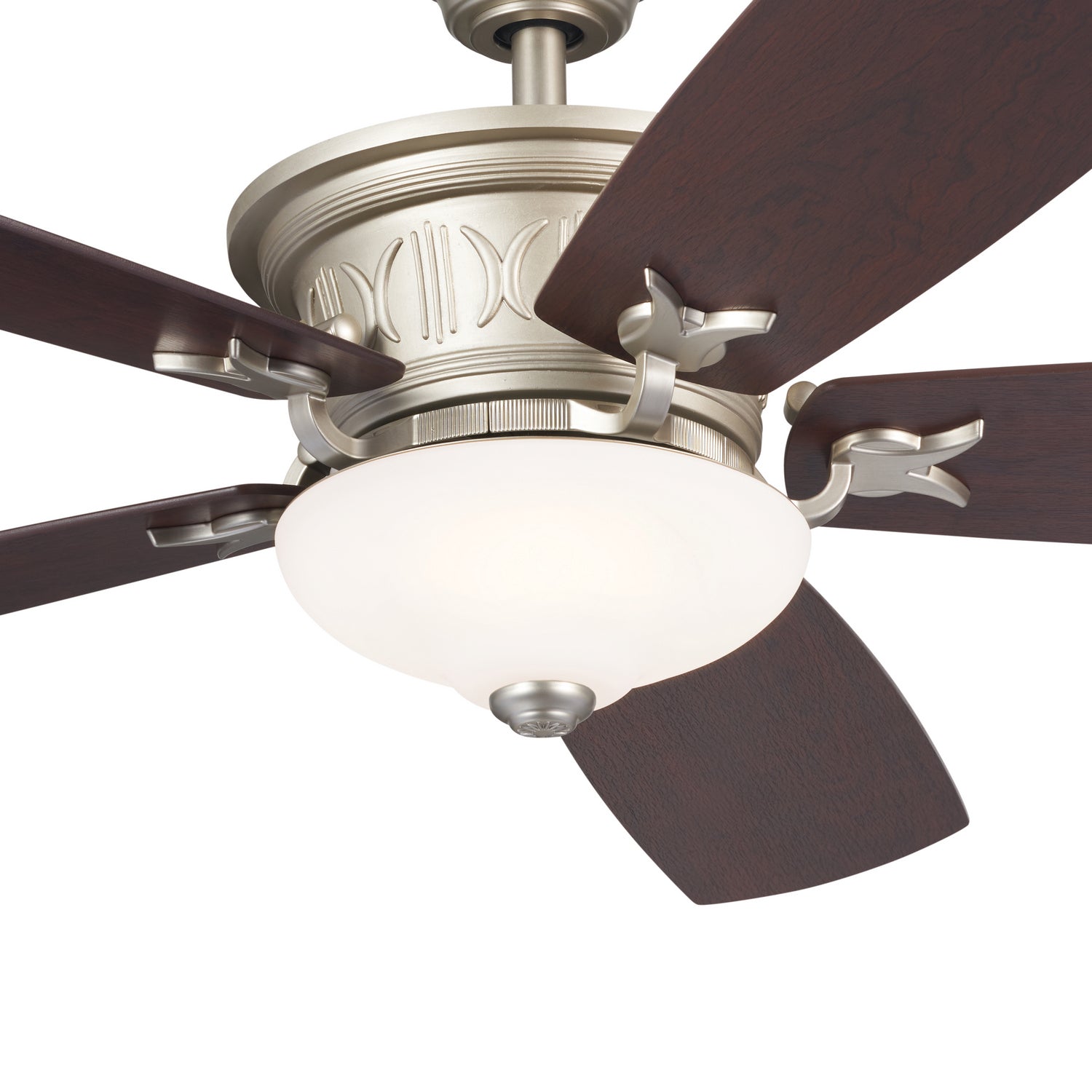 Kichler - 300325NI - 56"Ceiling Fan - Crescent - Brushed Nickel