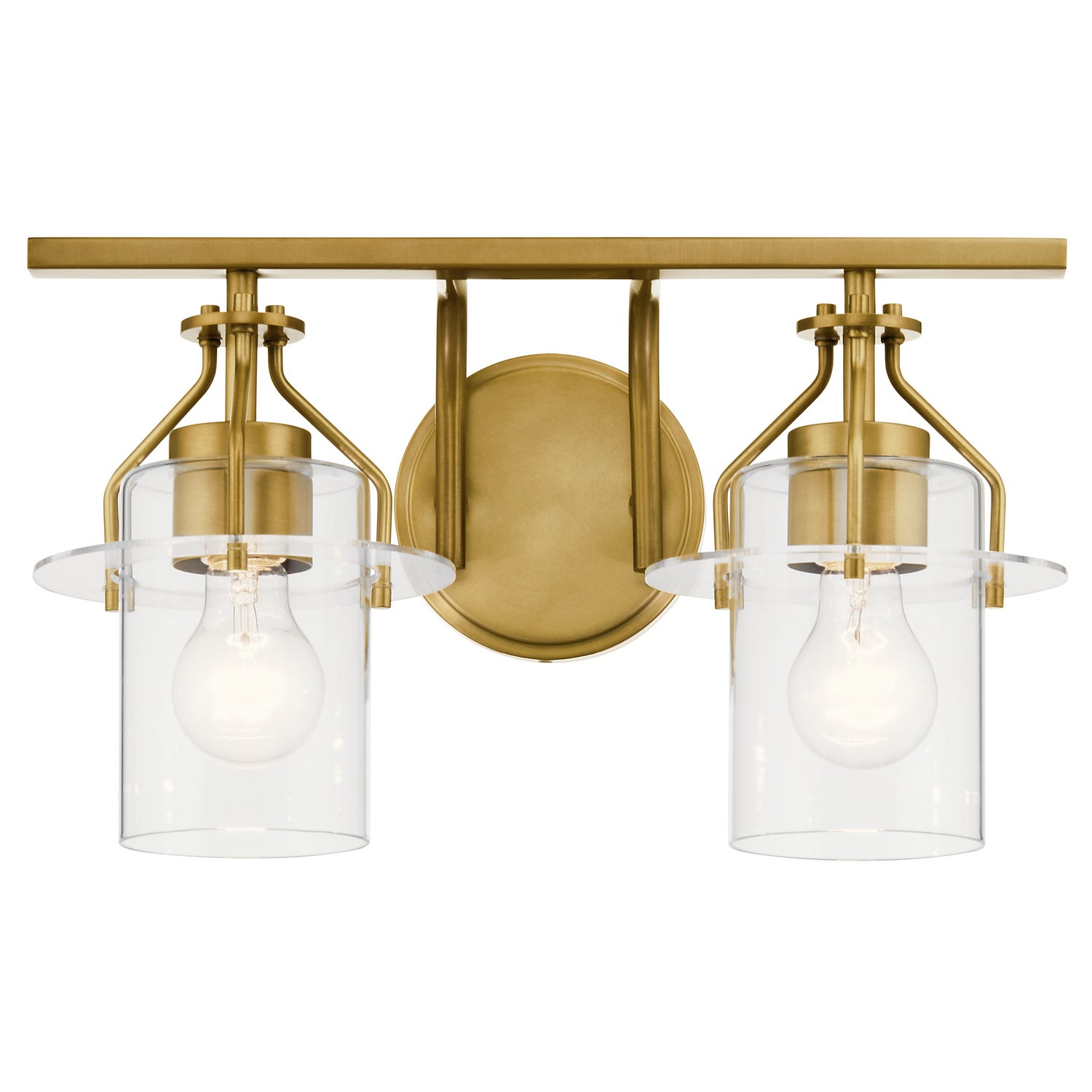 Kichler - 55078NBR - Two Light Bath - Everett - Brushed Brass