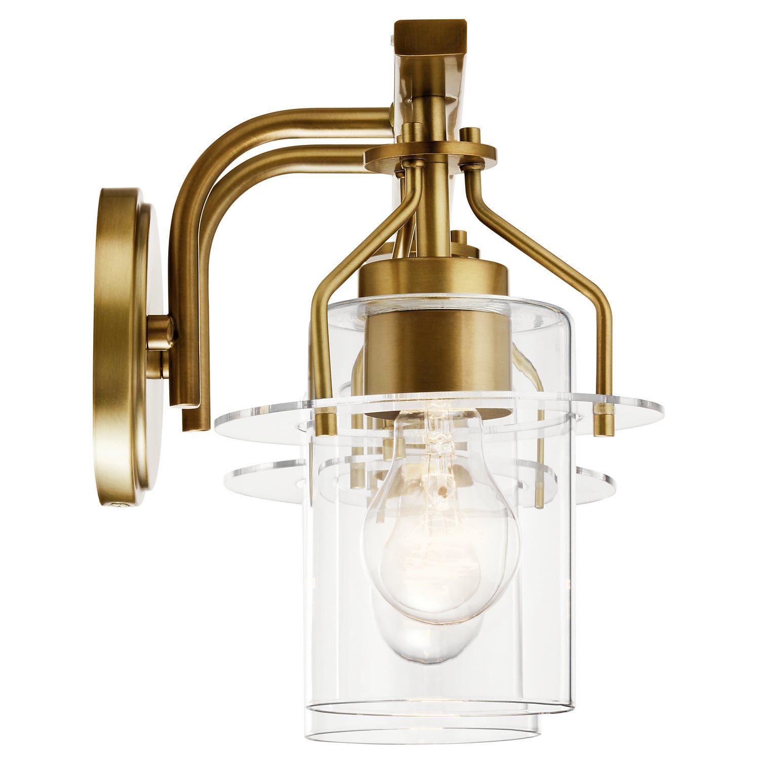 Kichler - 55078NBR - Two Light Bath - Everett - Brushed Brass