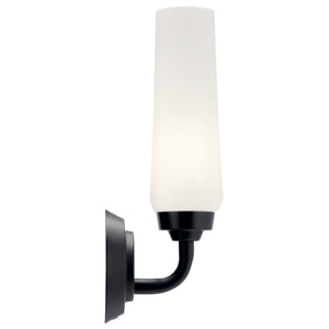 Kichler - 55073BK - One Light Wall Sconce - Truby - Black