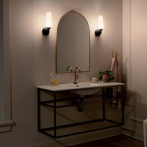 Kichler - 55073BK - One Light Wall Sconce - Truby - Black