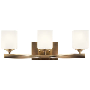 Kichler - 55002CPZ - Three Light Bath - Marette - Champagne Bronze