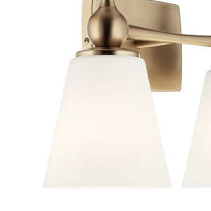 Kichler - 55091CPZ - Two Light Bath - Cosabella - Champagne Bronze