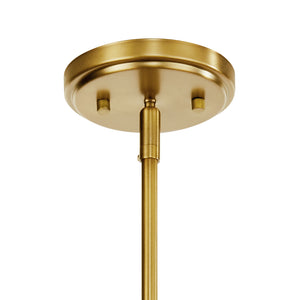 Kichler - 52377NBR - Three Light Chandelier - Everett - Brushed Brass