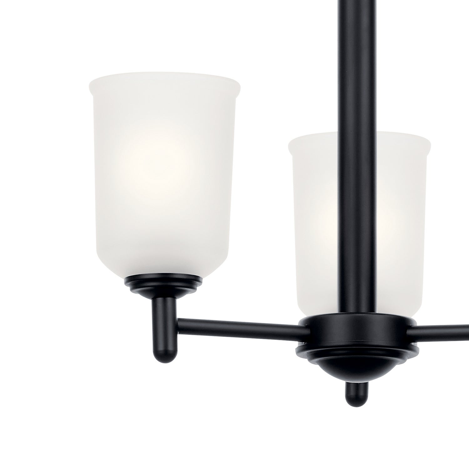 Kichler - 43670BK - Three Light Mini Chandelier - Shailene - Black