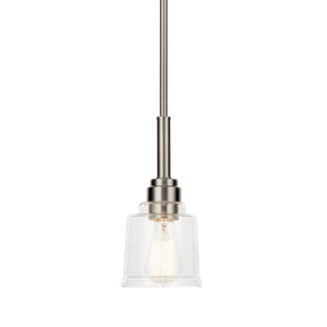 Kichler - 52399NI - One Light Mini Pendant - Aivian - Nickel Textured