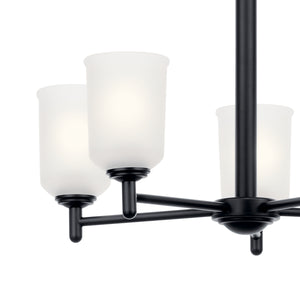 Kichler - 43671BK - Five Light Chandelier - Shailene - Black