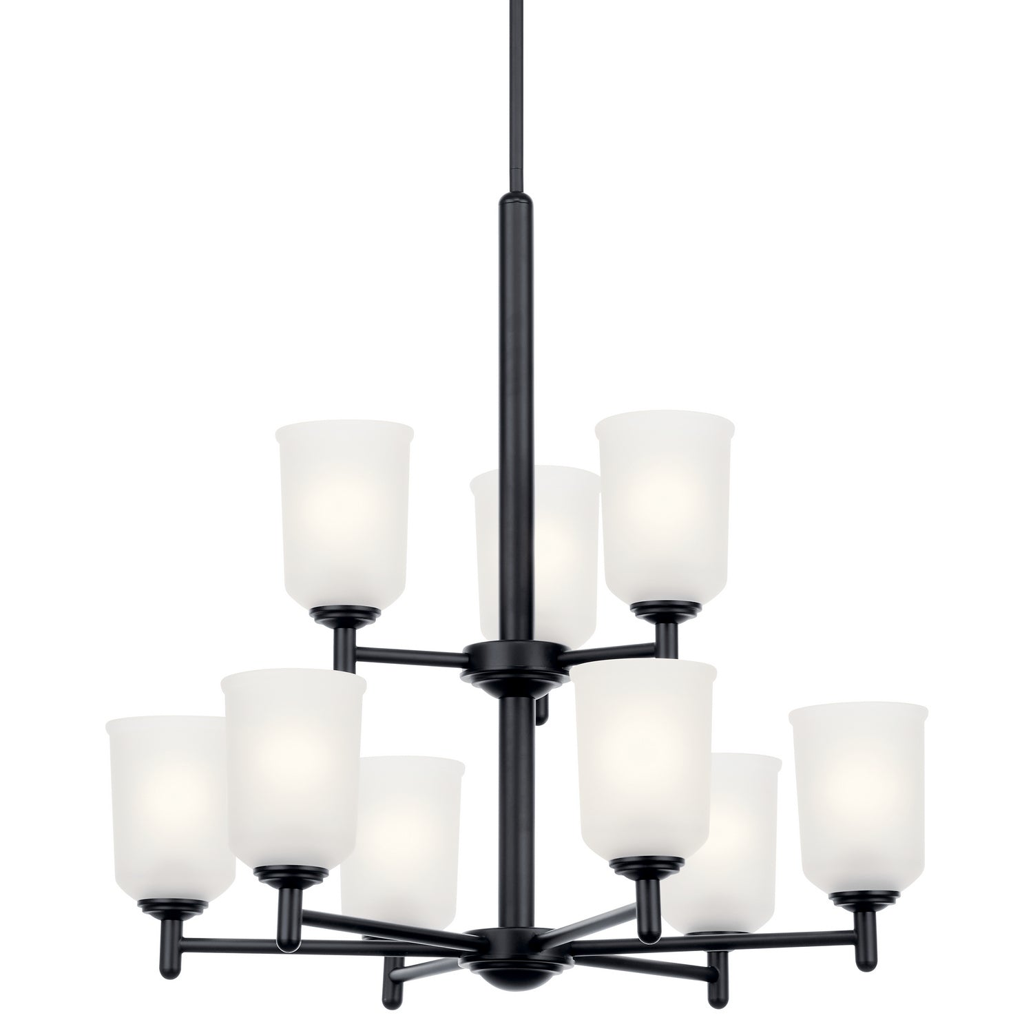 Kichler - 43672BK - Nine Light Chandelier - Shailene - Black