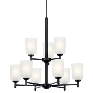 Kichler - 43672BK - Nine Light Chandelier - Shailene - Black