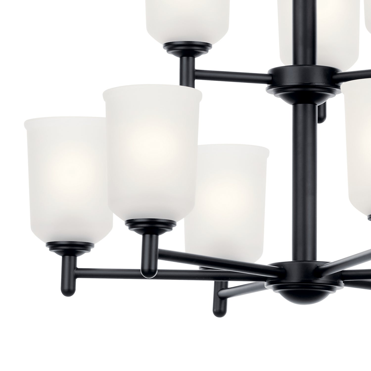 Kichler - 43672BK - Nine Light Chandelier - Shailene - Black