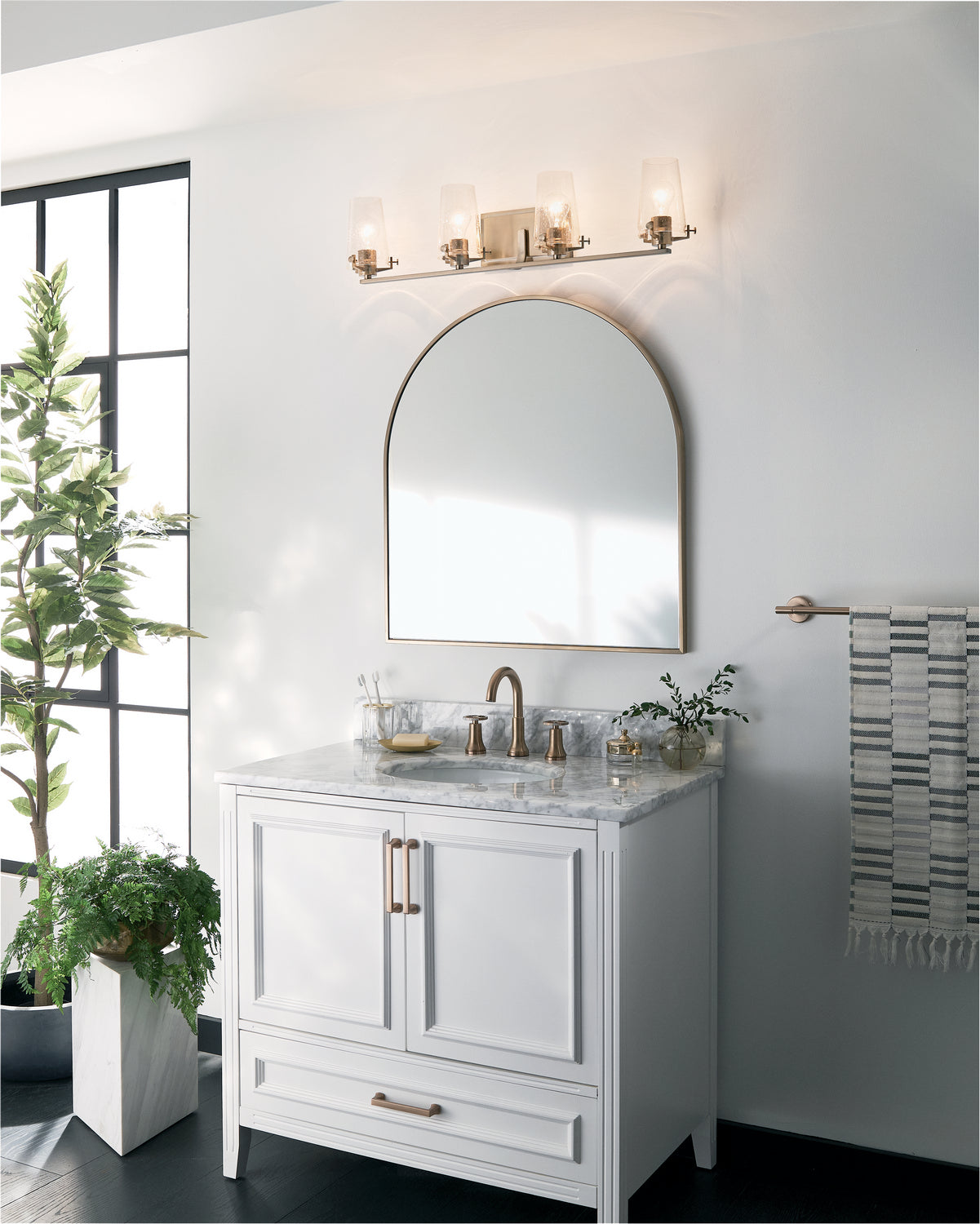 Kichler - 45298CPZ - Four Light Bath - Alton - Champagne Bronze