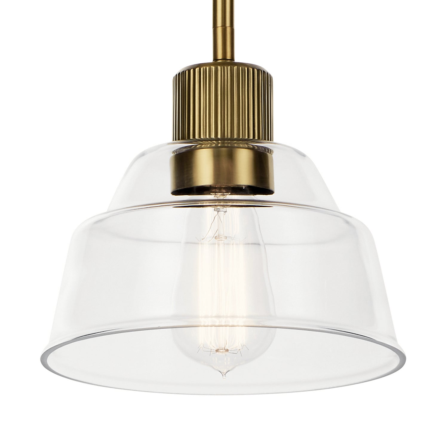 Kichler - 52405BNB - One Light Mini Pendant - Eastmont - Brushed Brass