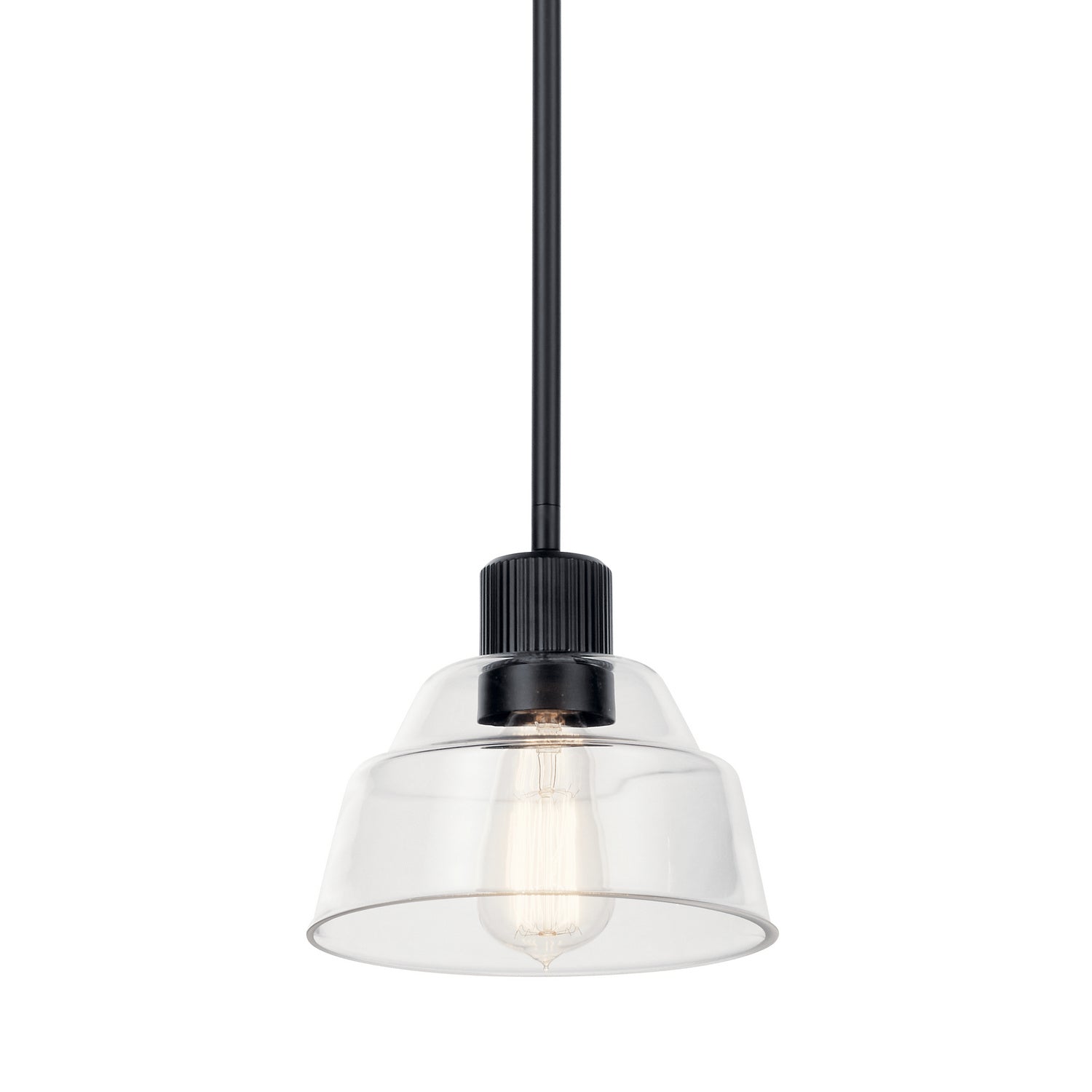 Kichler - 52405BK - One Light Mini Pendant - Eastmont - Black