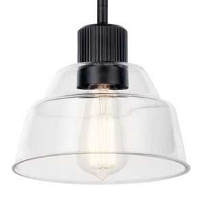 Kichler - 52405BK - One Light Mini Pendant - Eastmont - Black