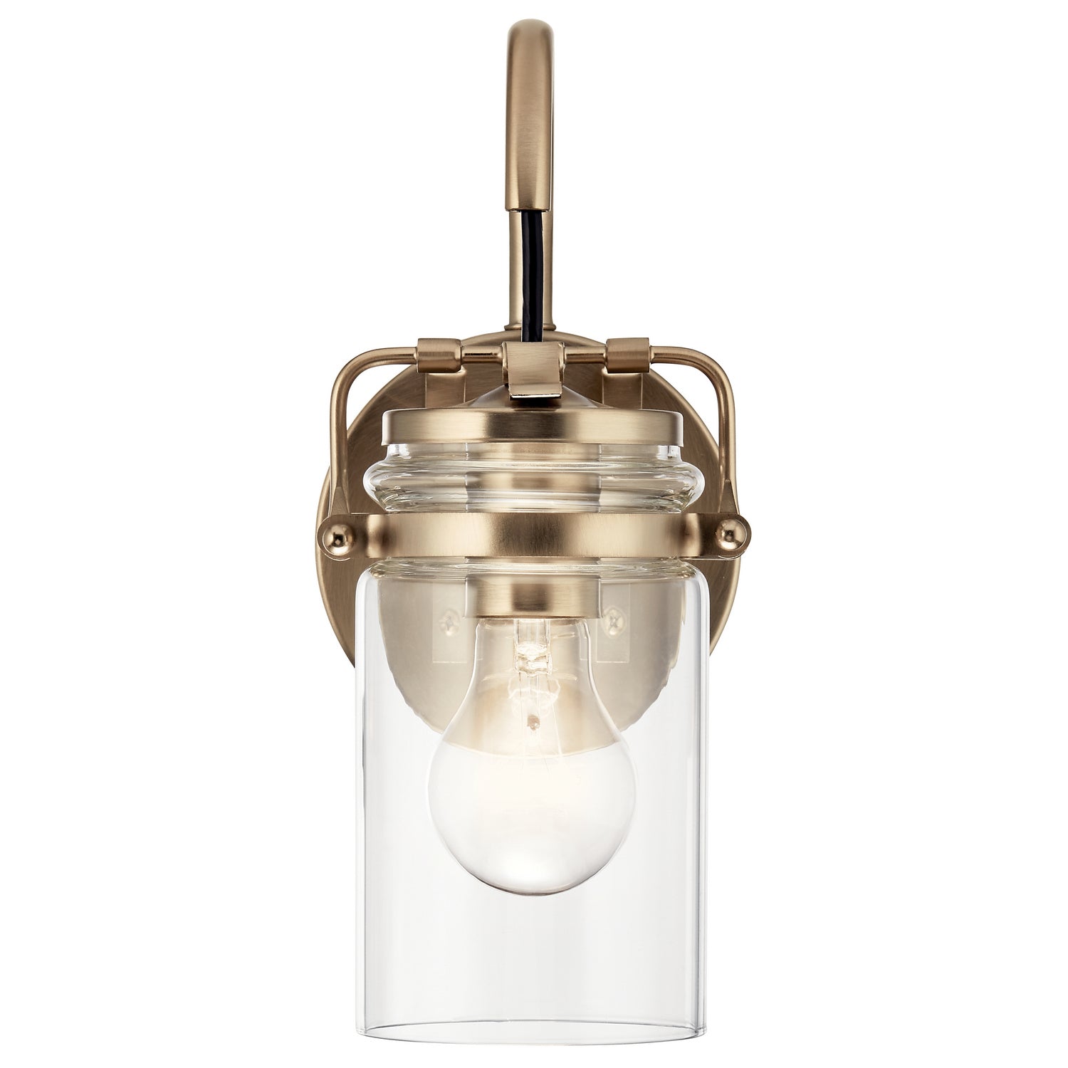 Kichler - 45576CPZ - One Light Wall Sconce - Brinley - Champagne Bronze