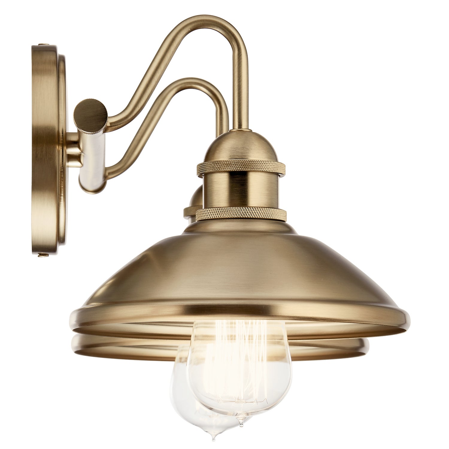 Kichler - 45944CPZ - Two Light Bath - Clyde - Champagne Bronze