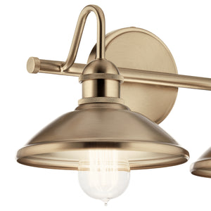 Kichler - 45944CPZ - Two Light Bath - Clyde - Champagne Bronze