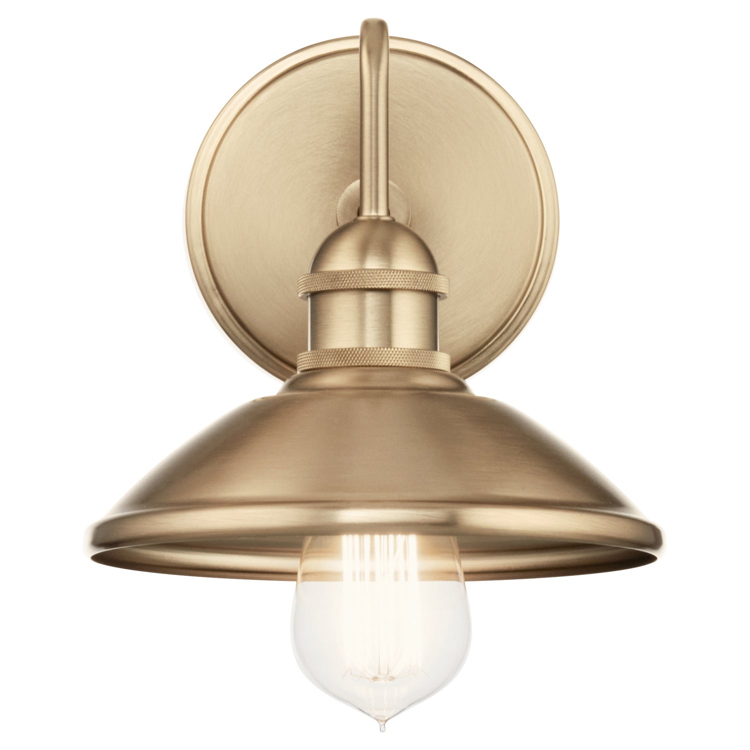 Kichler - 45943CPZ - One Light Wall Sconce - Clyde - Champagne Bronze