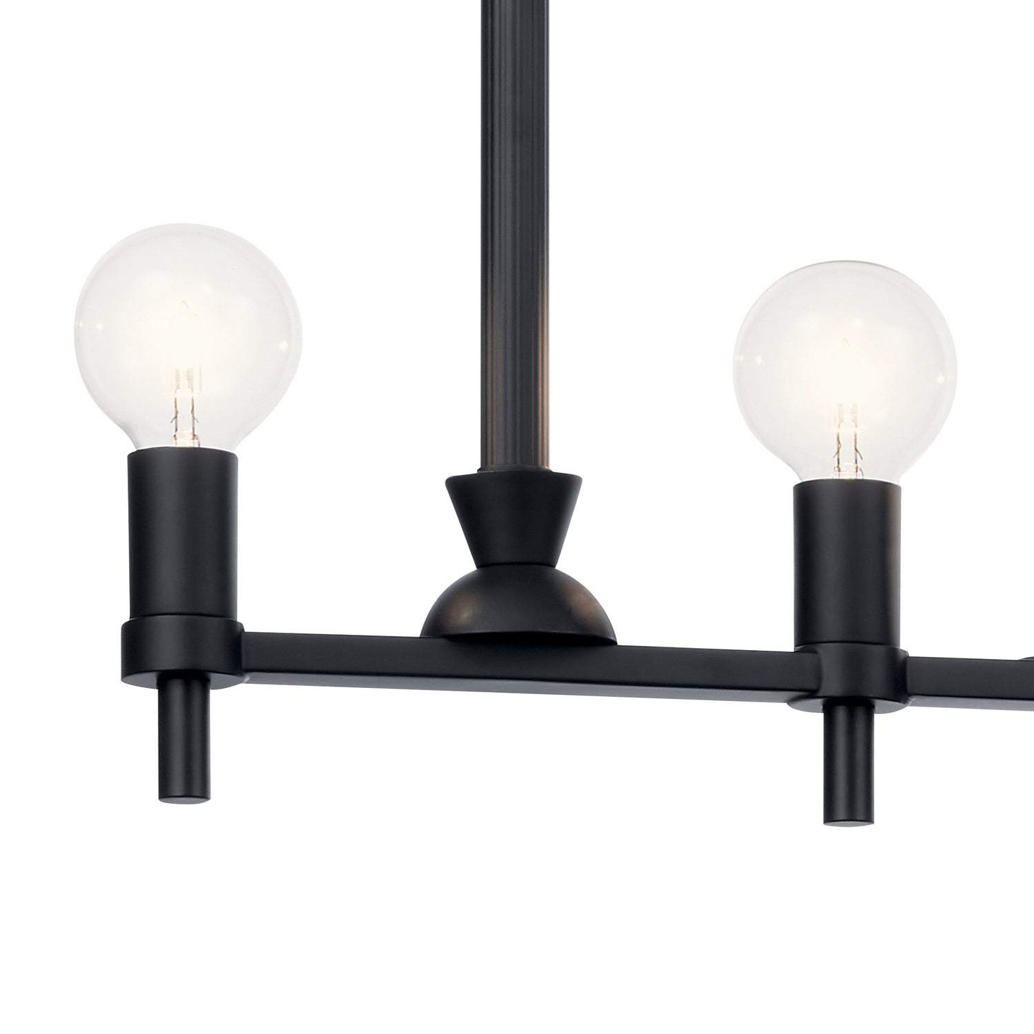 Kichler - 52425BK - Five Light Linear Chandelier - Torvee - Black