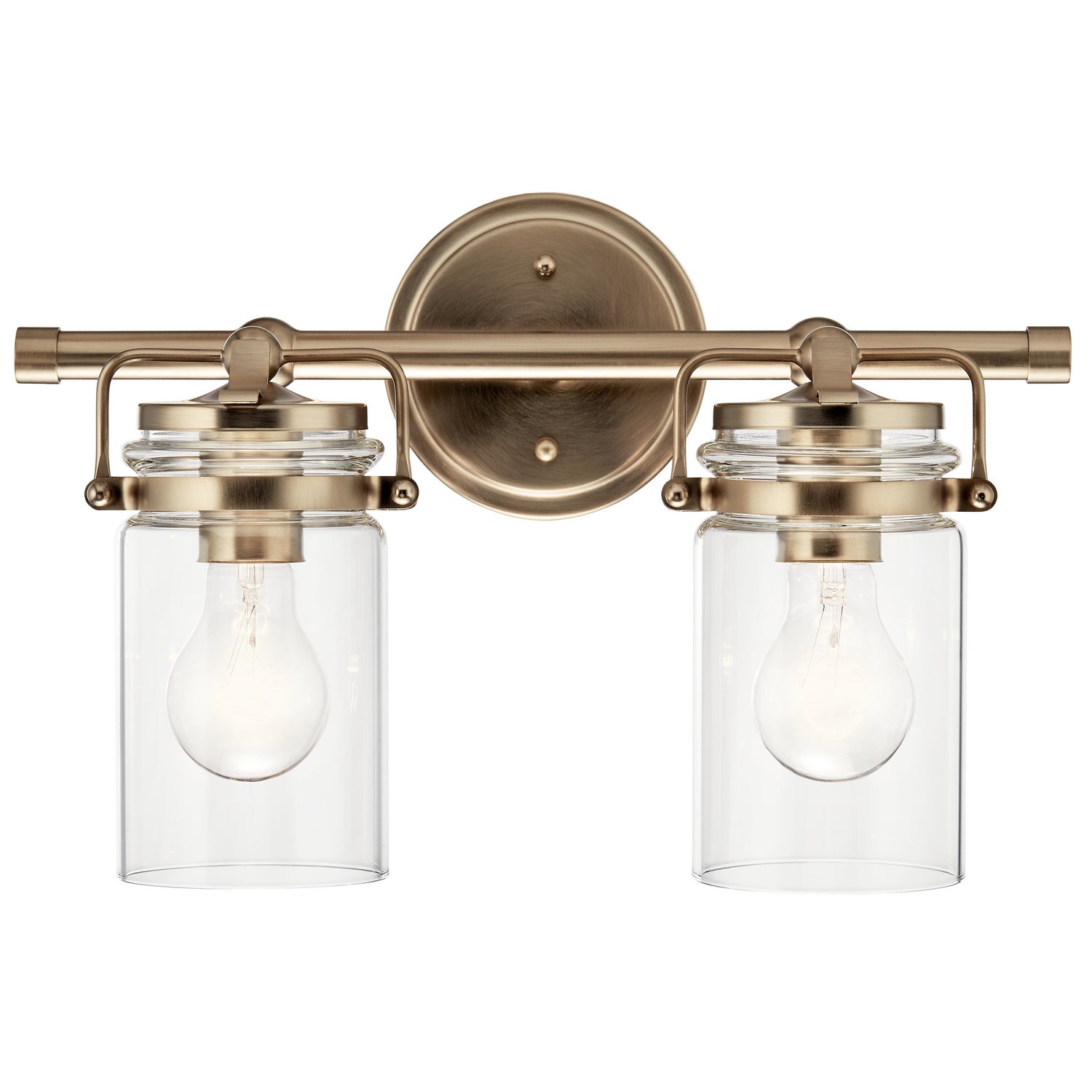 Kichler - 45688CPZ - Two Light Bath - Brinley - Champagne Bronze